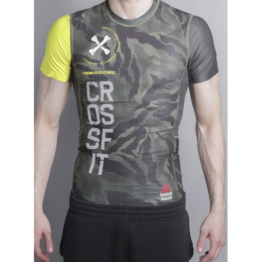 tee shirt compression crossfit homme